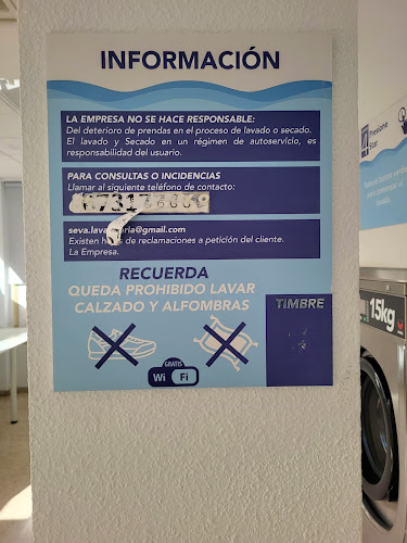 Lavandería autoservicio Seva
