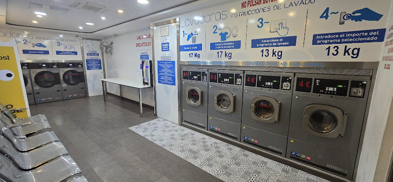 Lavanderia autoservicio 60 grados