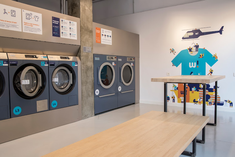 Washup. Lavandería autoservicio Elche